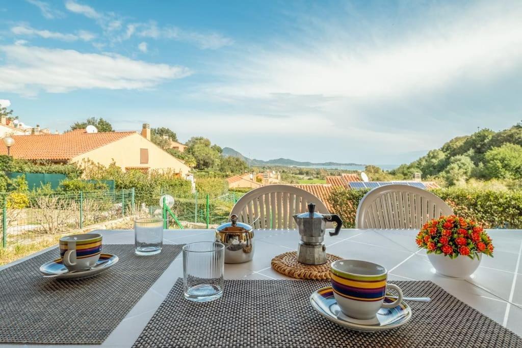Sea View- 5 Minutes From The Beach Garden, Wi-Fi, Bbq Costa Rei Exterior foto