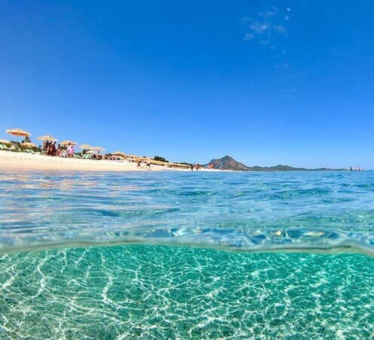 Sea View- 5 Minutes From The Beach Garden, Wi-Fi, Bbq Costa Rei Exterior foto